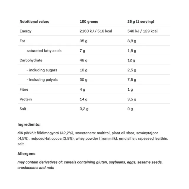 ALLNUTRITION NUTLOVE Crunch 2