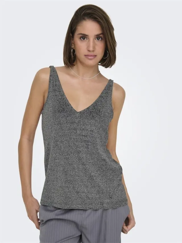 Μπλούζα top ONLQUEEN glitter Only - XS 2