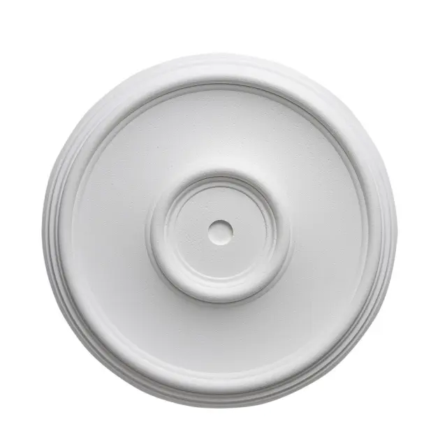 Deco Ροζέτα Οροφής Φωτιστικού πολυστερίνης 350mm Λευκή / Elsa 2