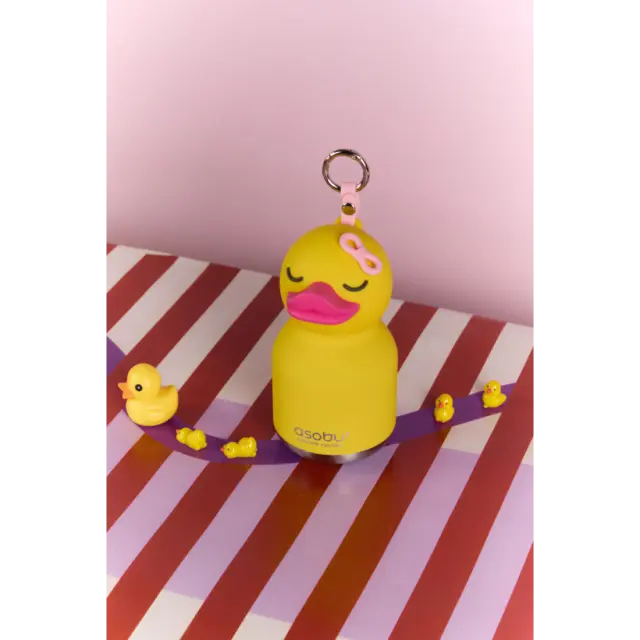 ASOBU Μίνι Παγούρι Ανοξείδωτο Bestie - Ducky 200 ml 3