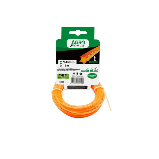 Μεσινέζα Agroforce Aστεράκι 3mm 15m