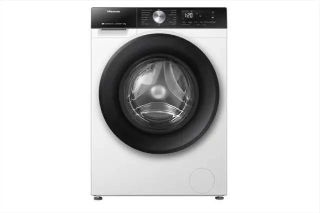 Hisense Πλυντήριο Ρούχων 8kg 1400 Στροφών Auto Wash WF3S8043BW3