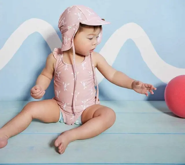 Βρεφικό Αντηλιακό Καπέλο FRESK για Κορίτσια Pink ΣΟΜΟΝ 2
