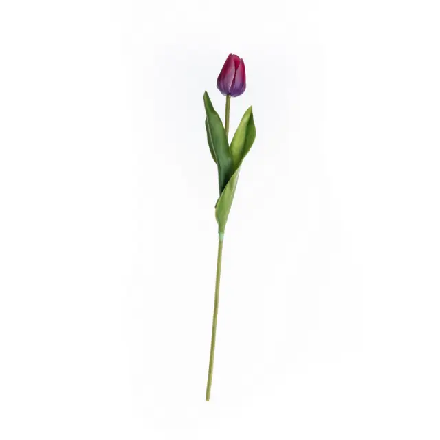 Τουλίπα λουλούδι τεχνητό, Μωβ, 46cm