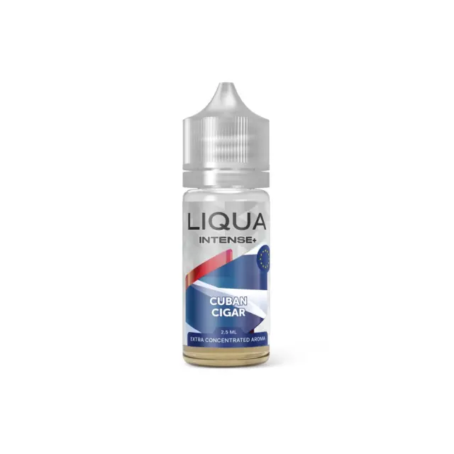 Liqua Intense Plus Flavor Shots Cuban Cigar 2.5ml to 30ml