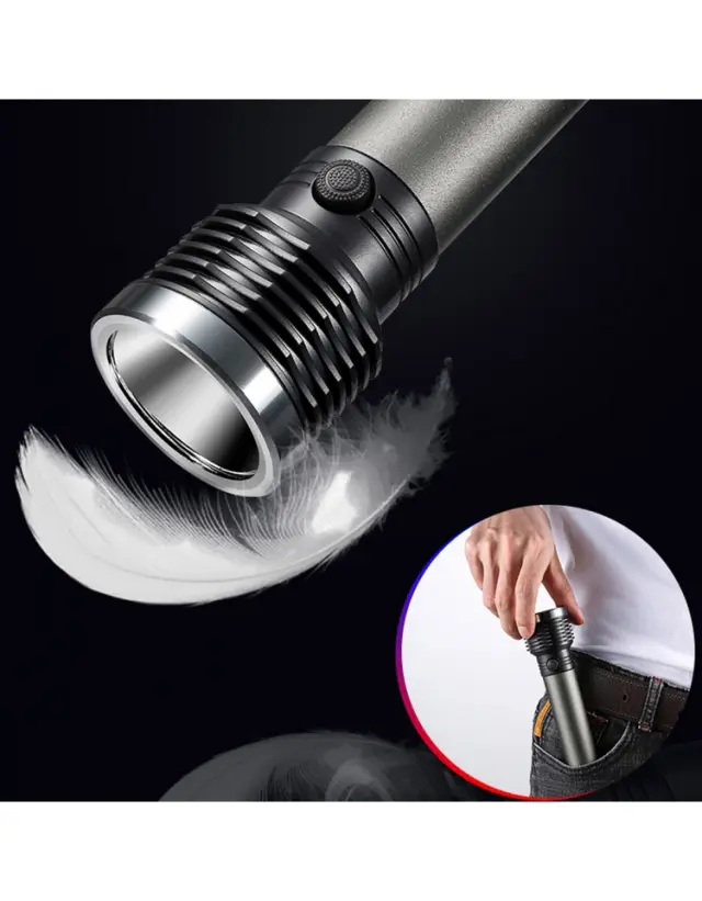 PLATINET ALUMINIUM LED FLASHLIGHT 5W 3