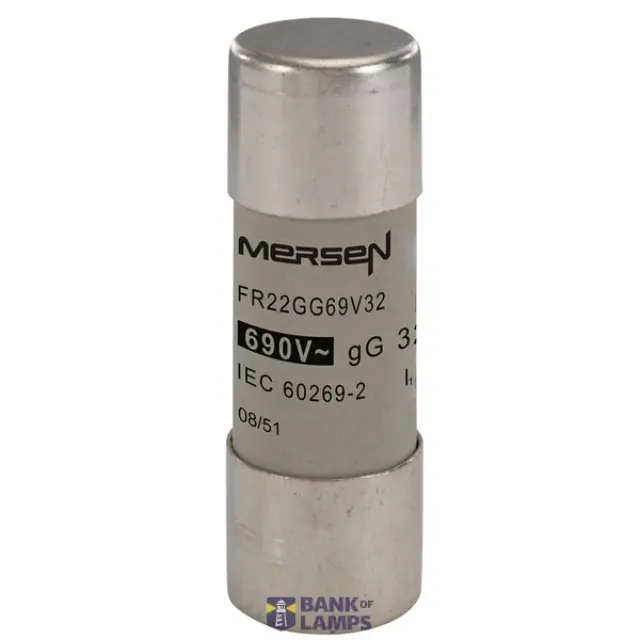 Cylindrical fuse-link gG 22x58 IEC 690VAC 32A