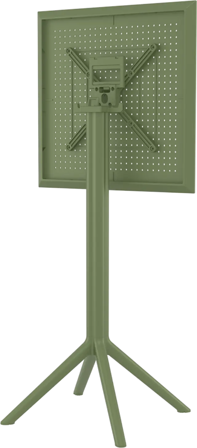 Τραπέζι Bar SKY Olive Green PP 60x60x108cm 2