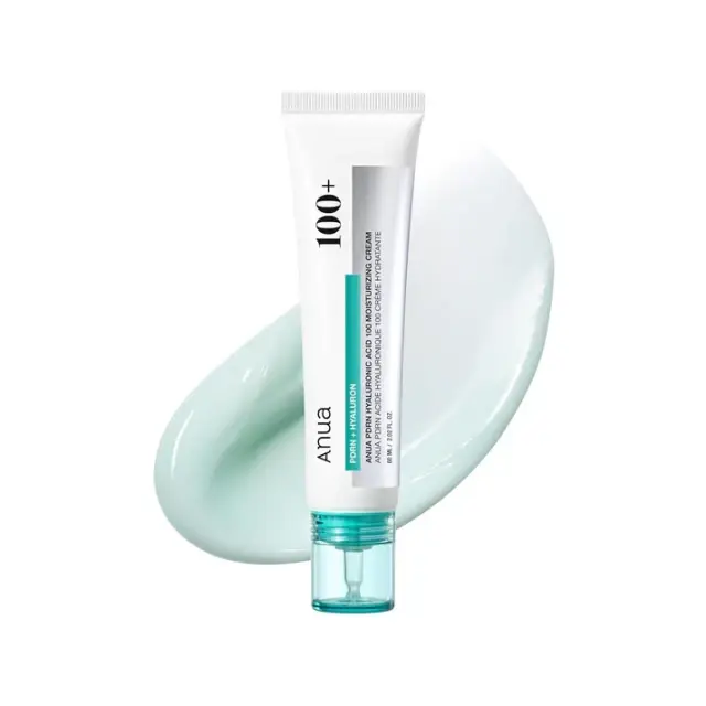 Anua PDRN Hyaluronic Acid 100 Moisturizing Cream Ενυδατική Κρέμα Προσώπου με PDRN, 11 Τύπους Υαλουρονικού & Κολλαγόνο 60ml