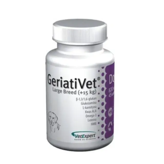 VetExpert Geriativet +5 Συμπλήρωμα Διατροφής Σκύλου σε Δισκία 45 tabs