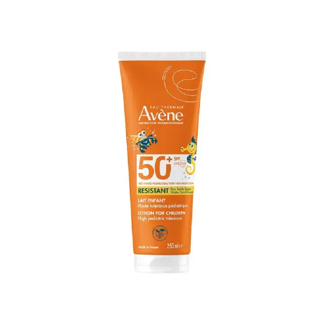 Eau Thermale Avène Lait Enfant SPF50+ Αδιάβροχο Παιδικό Αντηλιακό Γαλάκτωμα για Πρόσωπο + Σώμα 250ml