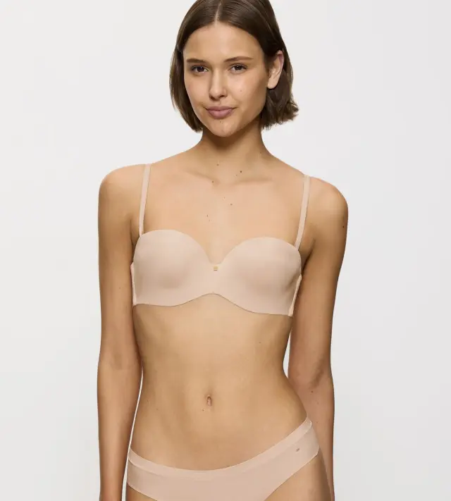 Triumph Σουτιέν Στράπλες Body Make-Up Essentials WDP Μπεζ Ανοιχτό 3