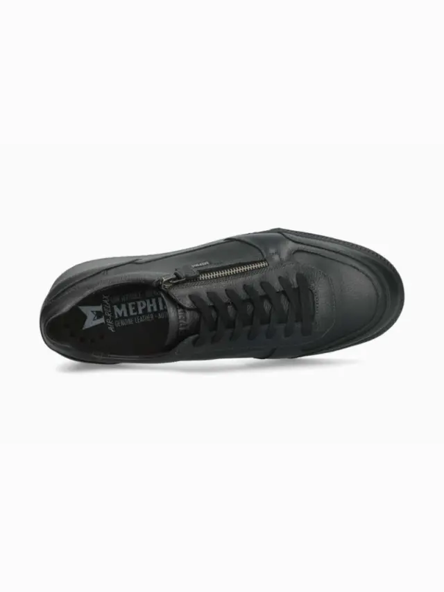Mephisto Sneakers Ανδρικό δέρμα Μαύρο MEP/ENDRIK BLACK 3