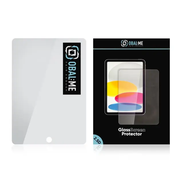 OBAL:ME 2.5D Glass Screen Protector for Apple iPad 10.2 2019/2020/2021 Clear 2