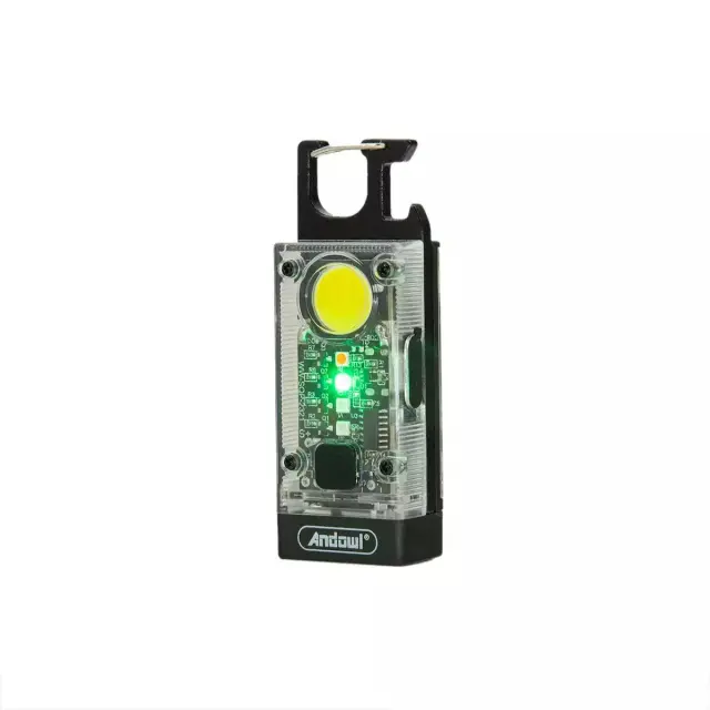 Andowl Φακός Μπρελόκ LED με Μέγιστη Φωτεινότητα 300lm Q-D80 2