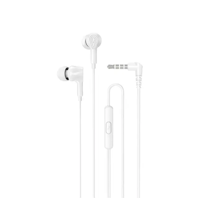 Hoco® M102 In-ear Handsfree Ακουστικά με Βύσμα 3.5mm Λευκό