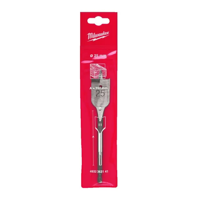 Milwaukee 4932363141 - ΤΡΥΠΑΝΙ ΦΤΕΡΟΥ 25x160mm MW 2