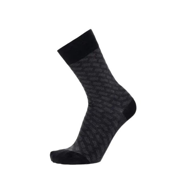 Κάλτσες ανδρικές 90% Bamboo SC-M100-908 Black One Size 41-46 Ulisse 2