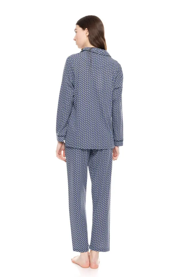 W1570 - Type - PYJAMA BUTTONED MINDNIGHT FOREST 3