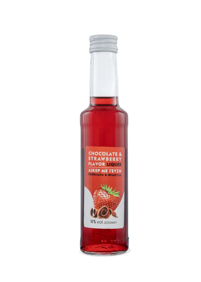 Λικέρ με γεύση σοκολάτα φράουλα 50ml