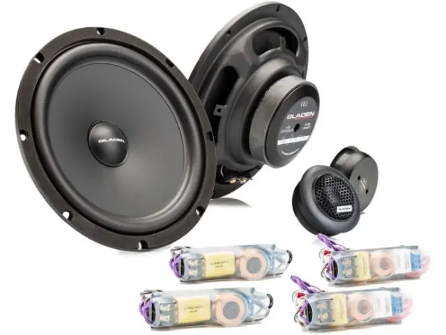 Gladen Audio RS200G2 slim 2-way component speaker system (8'')