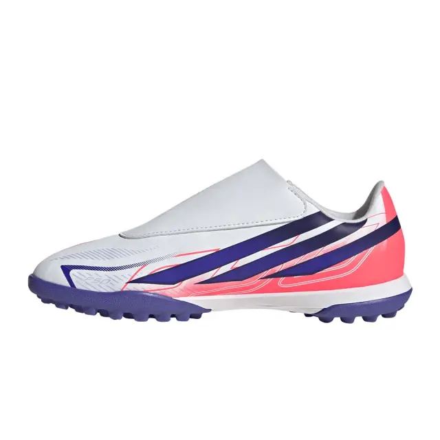 adidas Performance Kids F50 Hyperfast Club Velcro TF J Άσπρο - Μπλε KK1335 (adidas Performance) 2