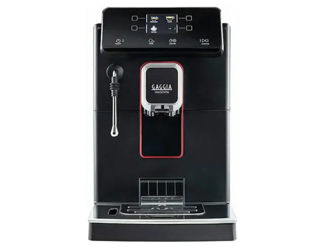 Αυτόματη Μηχανή Espresso Gaggia Magenta Plus (RI8700/01) με Μύλο Άλεσης, επαγγελματικό ακροφύσιο ατμού, ισχύ 1900W, χωρητικότητα δοχείου νερού 1.8L και πίεση 15 bar RI8700/01