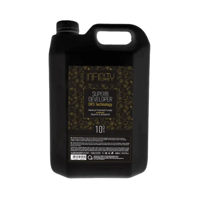 Superb Developer 10Vol 4000ml 3% by Infinity Care - Επαγγελματική Οξειδωτική Κρέμα για Τέλεια Αποτελέσματα - Οξυζενέ