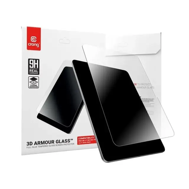 Crong Screen Protection 3D Armour Glass Apple iPad Air 13" M3 (2025)/iPad Air 13" M2 (2024)/iPad Pro 12.9" (2022-2018)
