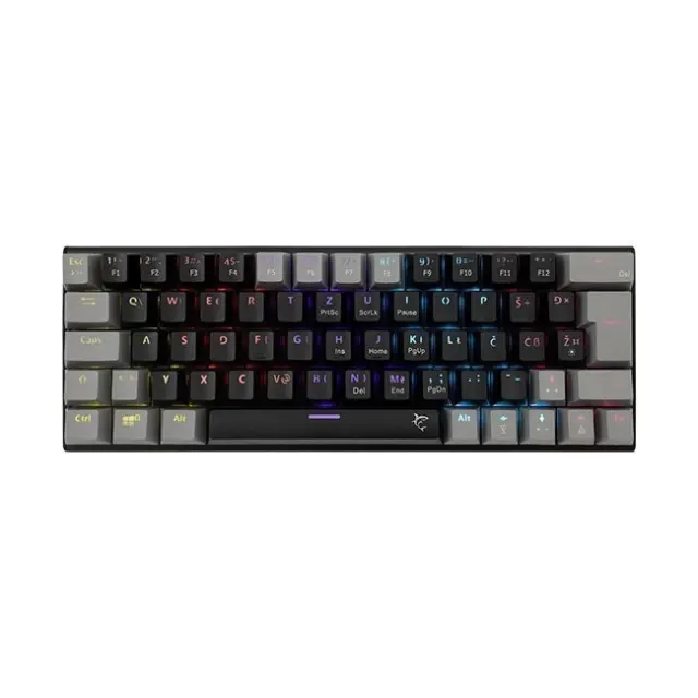 White Shark Gaming Keyboard Wakizashi Black / Gray (WAKIZASHI-2-US-B-G-BLUE.SW)