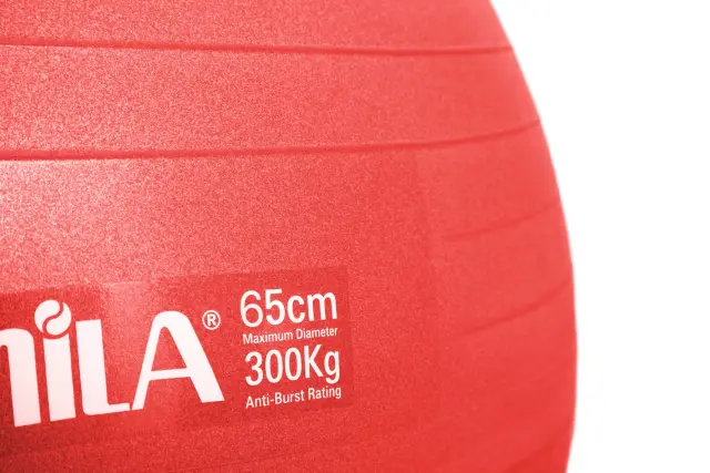 Μπάλα γυμναστικής AMILA GYMBALL 75cm Κόκκινη (95866) 3