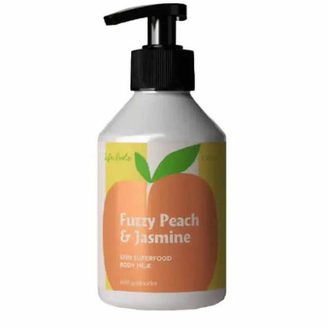 Life Roots | Fuzzy Peach & Jasmine Skin Superfood Body Milk | 250ml