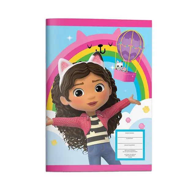 Diakakis Τετράδιο Καρφίτσα 17×25 40 φύλλων Gabbys Dollhouse (000574064) 3
