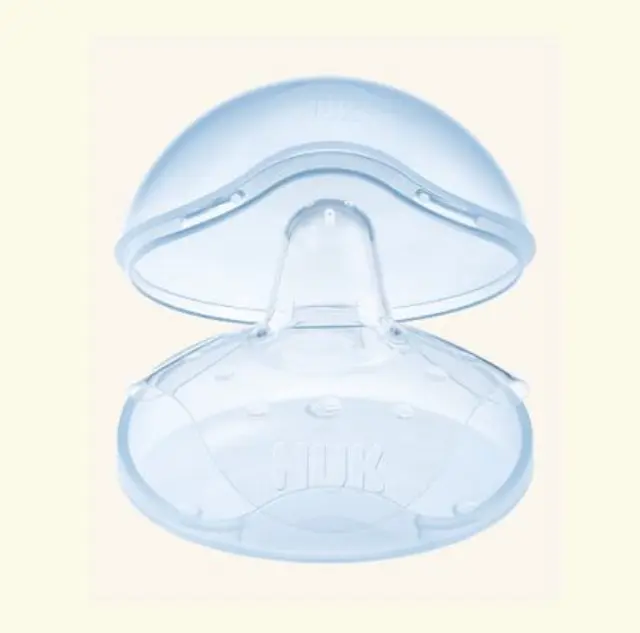 NUK Ασπίδες Θηλής Σιλικόνης – Προστασία & Φυσικός Θηλασμός με Άνεση Μέγεθος L