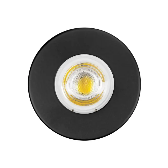 Woof 03058/B Σποτ στρογγυλό σταθερό IP65 ø8.5cm μαύρο