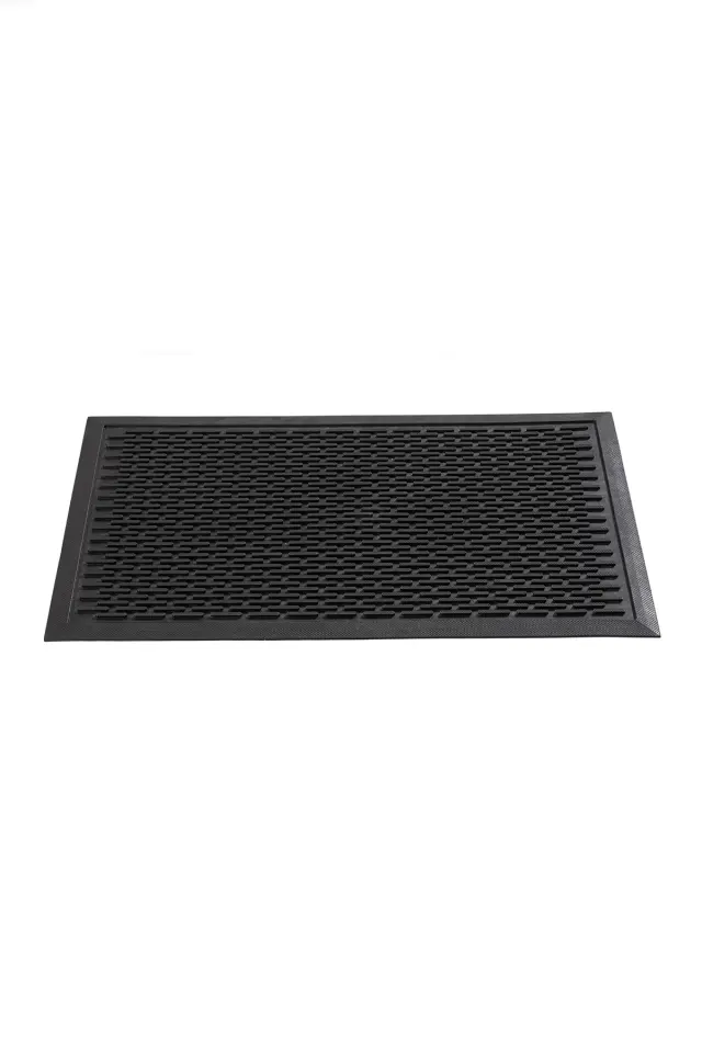 Stewehome Πάτος εξωτερικής πόρτας από pvc Μαύρο 45x70x10 cm 3