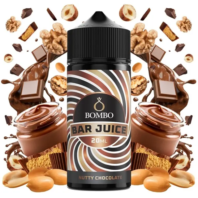 Bar Juice Nutty Chocolate 20ml (120ml) - Bombo Flavorshots