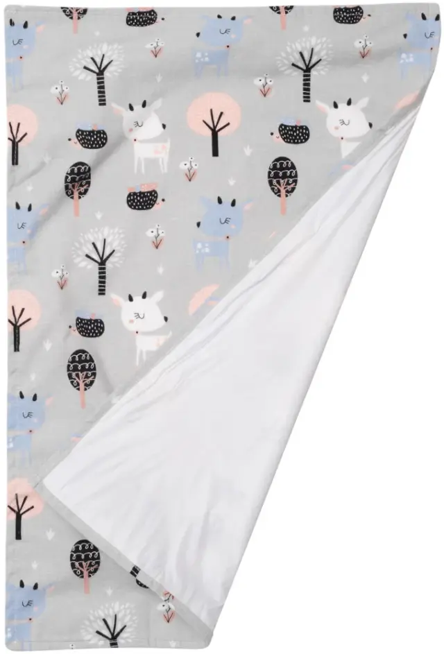 Σελτεδάκι - Πάνα Flannel με Μεμβράνη 75x50cm Forest 5904506805457 2