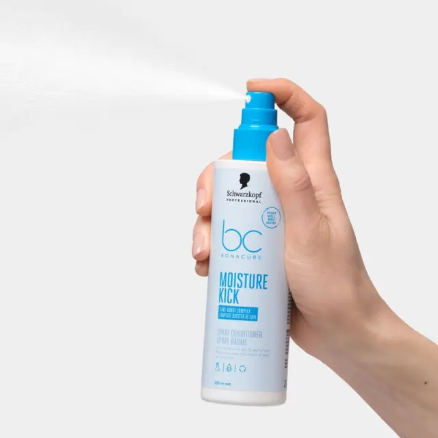 Schwarzkopf Professional BC Bonacure Moisture Kick Spray Conditioner 200ml 2