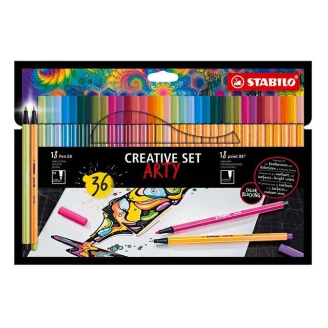 Μαρκαδοράκια Stabilo Arty Creativity Set 8868/36 / 128886836 (Stabilo)