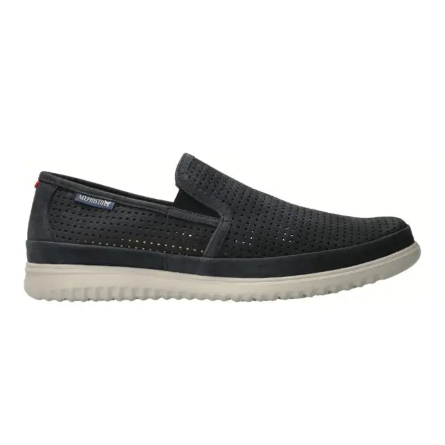 Mephisto Μοκασίνια-Loafers Ανδρικό δέρμα Nubuck Μπλέ MEP/TIAGO NAVY