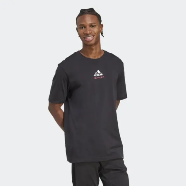 Adidas T-shirt Gallery Black JM6440 - S 3