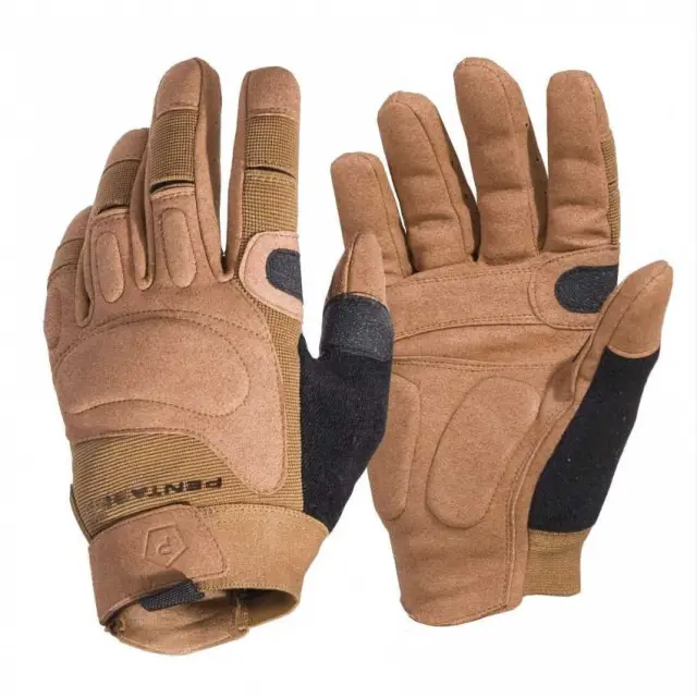 Pentagon Karia Gloves-Γάντια για Τακτική-Υπηρεσιακή Χρήση - 03-Coyote-Καφέ