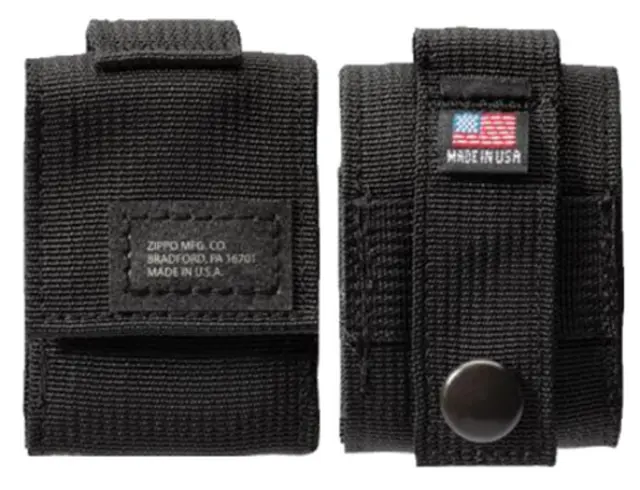 Zippo Θήκη Αναπτήρα Tactical Pouch Μαύρο - Μπαίνει στη Ζώνη (48400)