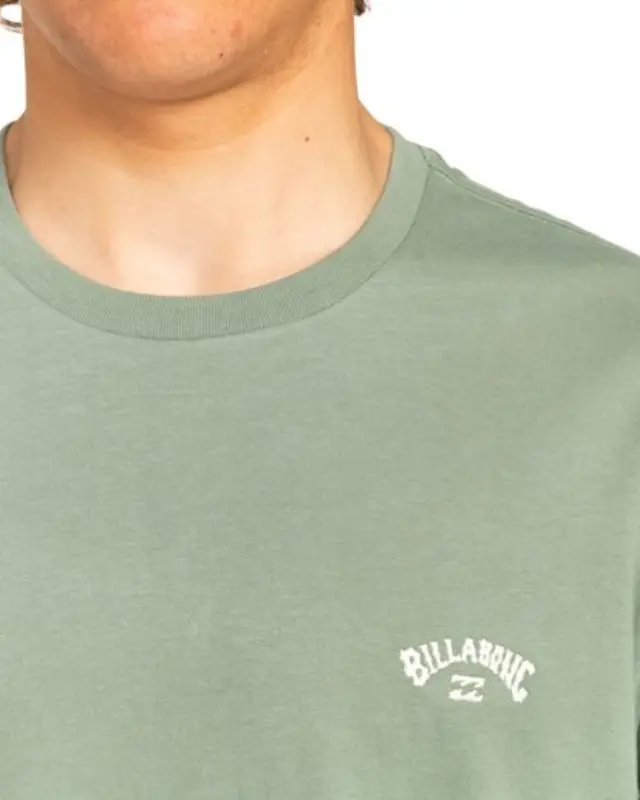 BILLABONG ARCH CREW SS ΑΝΔΡΙΚΗ ΜΠΛΟΥΖΑ-EBYKT00101-YHL0 SUNNY OLIVE 3