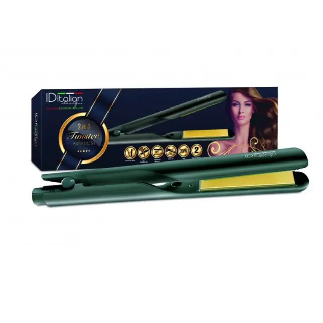 ID Italian Twister Premium 2 in 1 Hair Straightener