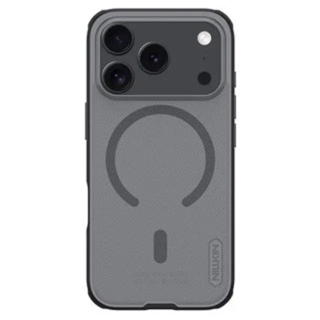 Nillkin Super Frosted PRO Magnetic Back Cover for Apple iPhone 18 Pro/17 Pro Transparent Black
