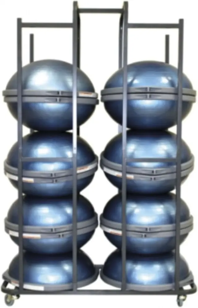 AMILA Αποθηκευτικό Rack Διπλό για Balance Ball (43929) 2