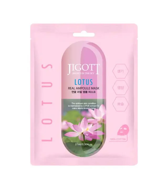 Jigott Lotus Real Ampoule Mask 27ml