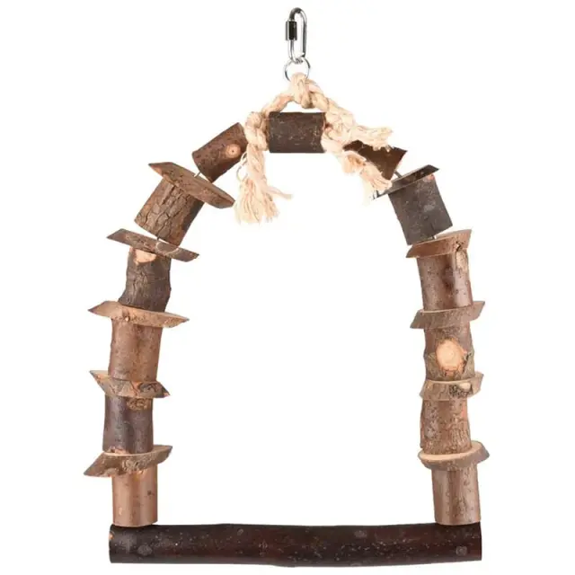 BT Kurby Swing - Ξύλινη κούνια πτηνών καμάρα 33x26cm